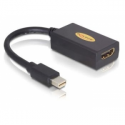Delock - Adapter - Mini DisplayPort male to HDMI female - 18 cm