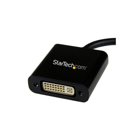 StarTech.com Mini DisplayPort to DVI Adapter - 1920x1200 - 1080p - Dongle - Monitor Adapter - Mini DisplayPort Adapter - Mini DP to DVI (MDP2DVI3) - DVI adapter - Mini DisplayPort (M) to DVI-I (F) - 17 cm - black - 2