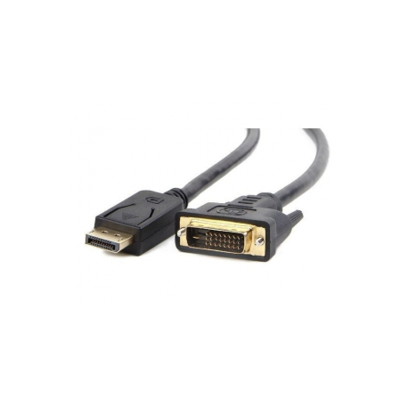 Cablexpert CC-DPM-DVIM - DVI cable - DisplayPort (M) to DVI-D (M) - 1 m - molded - black - 1