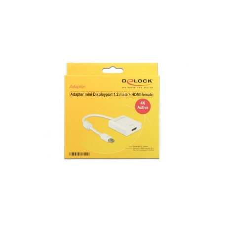 DeLOCK - Video converter - Parade PS171 - DisplayPort - HDMI - white - retail - 1