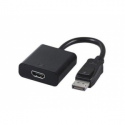 Cablexpert - Adapter - DisplayPort male to HDMI female - 10 cm - black