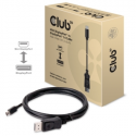 Club 3D - DisplayPort cable - DisplayPort (M) to Mini DisplayPort (M) - 2 m - latched