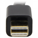 StarTech.com Mini DisplayPort to HDMI Adapter Cable - mDP to HDMI Adapter with Built-in Cable - Black - 3 m (10 ft.) - Ultra HD 4K 30Hz (MDP2HDMM3MB) - Adapter cable - Mini DisplayPort male to HDMI male - 3 m - black - 4K support