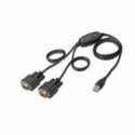 DIGITUS DA-70158 - Serial adapter - USB - RS-232 x 2