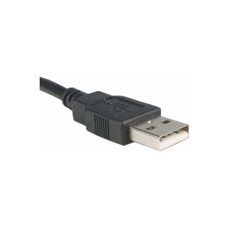 StarTech.com 1 ft USB to RS232 Serial DB9 Adapter Cable with COM Retention - Serial adapter - USB - RS-232 - black - 3