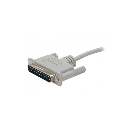 StarTech.com 10 ft Cross Wired DB9 to DB25 Serial Null Modem Cable - F / M - Null modem cable - DB-9 (F) to DB-25 (M) - 3 m - for P / N: PEX1S553, PEX2S553LP, PEX2S553, PEX1S553LP, PCI2S232485I, PEX16S952LP, PCI8S950LP, PEX1S552LP - 0
