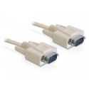 DeLOCK - Serial cable - DB-9 (M) to DB-9 (M) - 10 m - beige - China