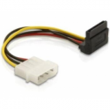 DeLOCK - Power cable - SATA power (M) to 4 PIN internal power (M) - 16 cm - 90° connector