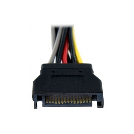 StarTech.com 6in SATA Power Y Splitter Cable Adapter - M / F - Power splitter - SATA power (M) to SATA power (F) - 6 in - PYO2SATA - Power splitter - SATA power (M) to SATA power (F) - 15.2 cm - for P / N: BRACKET125PT, BRACKET125PTP, BRACKET425F, PEXUSB311AC3, S251BU31REM, SATBP125VP - 2