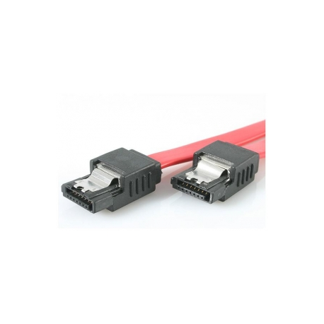 StarTech.com 12in Latching SATA Cable - SATA cable - Serial ATA 150 / 300 / 600 - SATA (R) to SATA (R) - 1 ft - latched - red - LSATA12 - SATA cable - Serial ATA 150 / 300 / 600 - SATA (R) to SATA (R) - 30 cm - latched - red - for P / N: 10P6G-PCIE-SATA-CARD, 2P6G-PCIE-SATA-CARD, 4P6G-PCIE-SATA-CARD, 6P6G-PCIE-SATA-CARD - 1