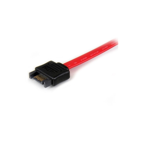 StarTech.com 0.3m SATA Extension Cable - 30cm 7 pin SATA Extension - 7 pin SATA Extension Cable - 7 pin SATA Extension cord - SATA extension cable - Serial ATA 150 / 300 / 600 - SATA (P) to SATA (R) - 30 cm - red - for P / N: SATA18RA1 - 2