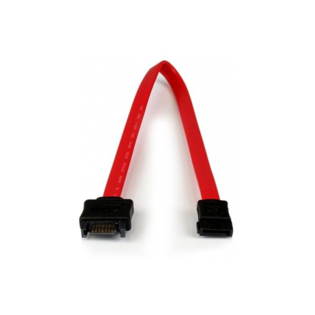 StarTech.com 0.3m SATA Extension Cable - 30cm 7 pin SATA Extension - 7 pin SATA Extension Cable - 7 pin SATA Extension cord - SATA extension cable - Serial ATA 150 / 300 / 600 - SATA (P) to SATA (R) - 30 cm - red - for P / N: SATA18RA1 - 5