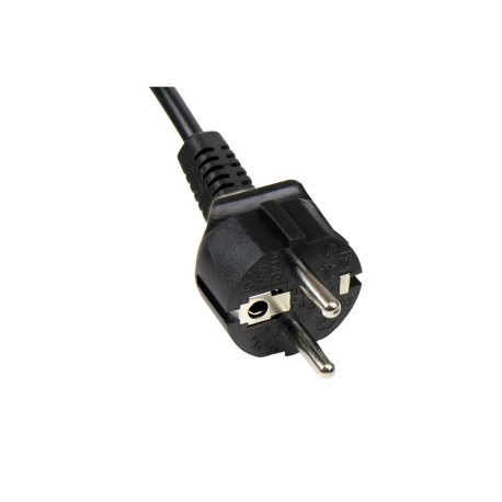 StarTech.com 2m (6ft) Laptop Power Cord, EU Schuko to C5, 2.5A 250V, 18AWG, Notebook / Laptop Replacement AC Cord, Printer / Power Brick Cord, Schuko CEE 7 / 7 to Clover Leaf IEC 60320 C5 - Laptop Charger Cable - Power cable - IEC 60320 C5 to CEE 7 / 7 (M) - AC 250 V - 2 m - black - 1