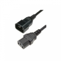 HPE Jumper Cord - Power cable - IEC 60320 C13 to IEC 60320 C14 - AC 250 V - 10 A - 70 cm - grey - Worldwide - for Apollo 4510 Gen9; Modular Smart Array P2000 G3; ProLiant DL360 G7, XL290n Gen10