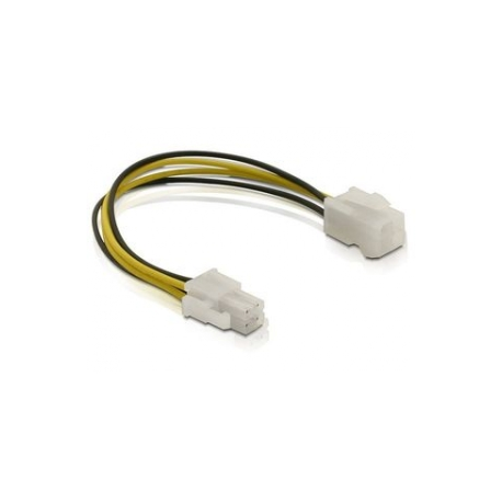 DeLOCK - Power extension cable - 4 pin ATX12V (M) to 4 pin ATX12V (F) - 15 cm - 0