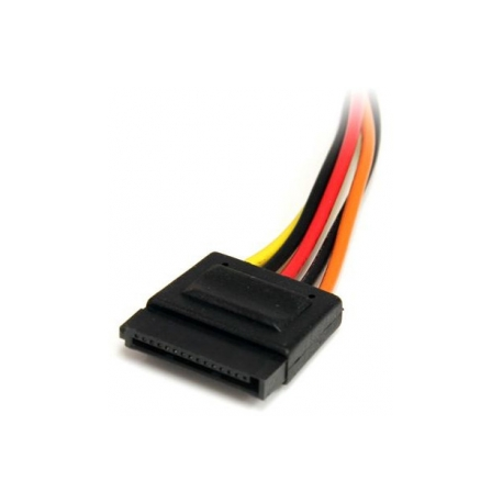 StarTech.com 8in 15 pin SATA Power Extension Cable - 8 SATA power Extension Cable - 8 SATA power Extension cord - Power extension cable - SATA power (M) to SATA power (F) - 20.3 cm - for P / N: PYO2SATA, PYO4SATA, SATAPOWADAP - 5