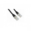 Gembird - Patch cable - RJ-45 (M) to RJ-45 (M) - 25 cm - UTP - CAT 5e - molded - black