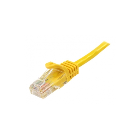 StarTech.com 2m Yellow Cat5e  /  Cat 5 Snagless Patch Cable - Patch cable - RJ-45 (M) to RJ-45 (M) - 2 m - UTP - CAT 5e - molded, snagless - yellow - 1