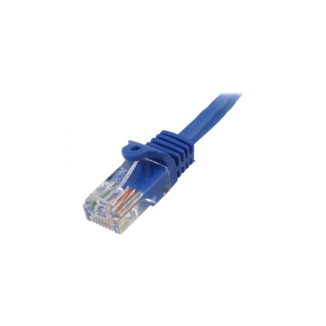 StarTech.com 3m Blue Cat5e / Cat 5 Snagless Patch Cable - Patch cable - RJ-45 (M) to RJ-45 (M) - 3 m - UTP - CAT 5e - molded, snagless - blue - 1