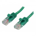 StarTech.com 1m Green Cat5e / Cat 5 Snagless Patch Cable - Patch cable - RJ-45 (M) to RJ-45 (M) - 1 m - UTP - CAT 5e - molded, snagless - green