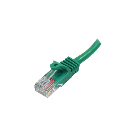 StarTech.com 1m Green Cat5e  /  Cat 5 Snagless Patch Cable - Patch cable - RJ-45 (M) to RJ-45 (M) - 1 m - UTP - CAT 5e - molded, snagless - green - 1
