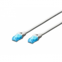 DIGITUS Professional - Patch cable - RJ-45 (M) to RJ-45 (M) - 3 m - UTP - CAT 5e - booted, snagless - white