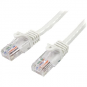 StarTech.com 10m White Cat5e  /  Cat 5 Snagless Ethernet Patch Cable 10 m - Patch cable - RJ-45 (M) to RJ-45 (M) - 10 m - UTP - CAT 5e - snagless - white