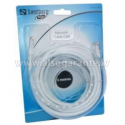 Sandberg SAVER - Patch cable - RJ-45 (M) to RJ-45 (M) - 5 m - UTP - CAT 6