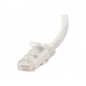 StarTech.com 3m CAT6 Ethernet Cable, 10 Gigabit Snagless RJ45 650MHz 100W PoE Patch Cord, CAT 6 10GbE UTP Network Cable w / Strain Relief, White, Fluke Tested / Wiring is UL Certified / TIA - Category 6 - 24AWG (N6PATC3MWH) - Patch cable - RJ-45 (M) to RJ-45 (M) - 3 m - UTP - CAT 6 - molded, snagless - white