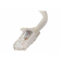 StarTech.com 2m CAT6 Ethernet Cable, 10 Gigabit Snagless RJ45 650MHz 100W PoE Patch Cord, CAT 6 10GbE UTP Network Cable w / Strain Relief, Grey, Fluke Tested / Wiring is UL Certified / TIA - Category 6 - 24AWG (N6PATC2MGR) - Patch cable - RJ-45 (M) to RJ-45 (M) - 2 m - UTP - CAT 6 - snagless - grey