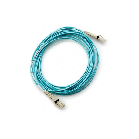 HPE - Network cable - LC multi-mode (M) to LC multi-mode (M) - 5 m - fibre optic - 50  /  125 micron - OM3 - for HPE 3600, 8 / 24, 8 / 8, SN6000; StoreFabric SN6500, SN6610, SN6620C 24, SN6650 - 0