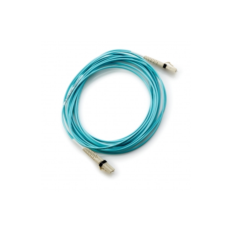 HPE - Network cable - LC multi-mode (M) to LC multi-mode (M) - 15 m - fibre optic - 50  /  125 micron - OM3 - for HPE 3600, 8 / 24, 8 / 8, SN6000; StoreFabric SN6500, SN6610, SN6620C 24, SN6650 - 0
