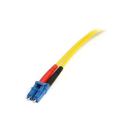 StarTech.com 1m Fiber Optic Cable - Multimode Duplex 62.5 / 125 - LSZH - LC / SC - OM1 - LC to SC Fiber Patch Cable (FIBLCSC1) - Network cable - LC multi-mode (M) to SC multi-mode (M) - 1 m - fibre optic - duplex - 62.5  /  125 micron - 3