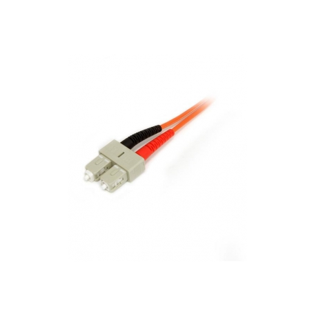 StarTech.com 3m Fiber Optic Cable - Multimode Duplex 50 / 125 - LSZH - LC / SC - OM2 - LC to SC Fiber Patch Cable - Network cable - LC multi-mode (M) to SC multi-mode (M) - 3 m - fibre optic - duplex - 50 / 125 micron - for P / N: US100A20FXSC, US1GA30SXSC - 3
