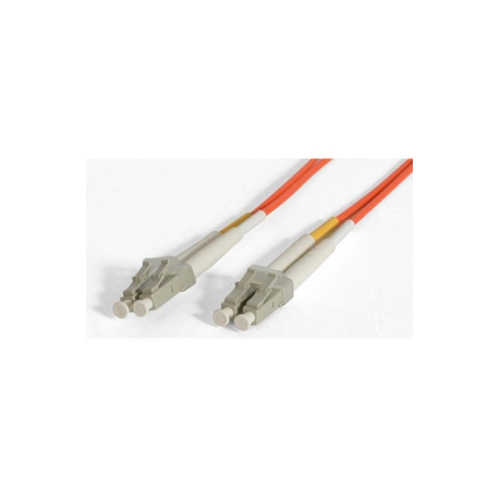 StarTech.com 5m Fiber Optic Cable - Multimode Duplex 50 / 125 - LSZH - LC / LC - OM2 - LC to LC Fiber Patch Cable - Network cable - LC multi-mode (M) to LC multi-mode (M) - 5 m - fibre optic - duplex - 50  /  125 micron - for P / N: GLCLHSMDSTTA, GLCSXMMDST, GLCSXMMDSTT, JD118BST, MASFP1GBSXST, SFP100BFXST - 3