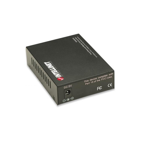 Intellinet Fast Ethernet Media Converter, 10 / 100Base-Tx to 100Base-Fx (SC) Multi-Mode, 2 km (1.24 mi) - Fibre media converter - 100Mb LAN - 10Base-T, 100Base-FX, 100Base-TX - RJ-45 / SC multi-mode - up to 2 km - 1310 nm - 1