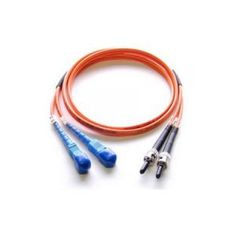 StarTech.com 3m Fiber Optic Cable - Multimode Duplex 62.5 / 125 - LSZH - ST / SC - OM1 - ST to SC Fiber Patch Cable (FIBSTSC3) - Network cable - SC multi-mode (M) to ST multi-mode (M) - 3 m - fibre optic - duplex - 62.5  /  125 micron - for P / N: US100A20FXSC, US100A20SFP, US1GA30SFP, US1GA30SXSC, US1GC30SFP - 0