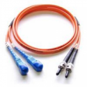 StarTech.com 3m Fiber Optic Cable - Multimode Duplex 62.5 / 125 - LSZH - ST / SC - OM1 - ST to SC Fiber Patch Cable (FIBSTSC3) - Network cable - SC multi-mode (M) to ST multi-mode (M) - 3 m - fibre optic - duplex - 62.5 / 125 micron - for P / N: US100A20FXSC, US100A20SFP, US1GA30SFP, US1GA30SXSC, US1GC30SFP