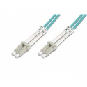 DIGITUS - Patch cable - LC multi-mode (M) to LC multi-mode (M) - 10 m - fibre optic - duplex - 50  /  125 micron - OM4 - halogen-free