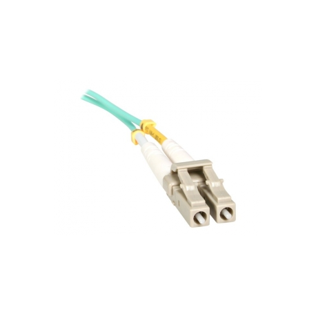 StarTech.com 5m Fiber Optic Cable - 10 Gb Aqua - Multimode Duplex 50 / 125 - LSZH - LC / LC - OM3 - LC to LC Fiber Patch Cable - Patch cable - LC multi-mode (M) to LC multi-mode (M) - 5 m - fibre optic - duplex - 50 / 125 micron - aqua - for P / N: MASFP10GBSR, SFP10GBLRMST, SFP10GBSRST, SFP10GSRSST, SFP10GSRXST, SV565FXHD4KU - 0