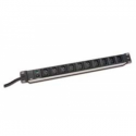 DIGITUS DN-95404 - Power strip - AC 250 V - input: IEC 60320 C14 - output connectors: 10 (IEC 60320 C13) - 19" - 2 m cord