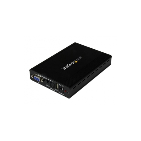 StarTech.com VGA to HDMI Converter - Analog VGA to digital HDMI Scaler with Audio - 1920x1200 (VGA2HDPRO2) - Video converter - HDMI, VGA - black - for P / N: SVA5M3NEUA - 1