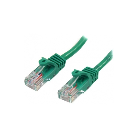 StarTech.com 5m Green Cat5e / Cat 5 Snagless Ethernet Patch Cable 5 m - Network cable - RJ-45 (M) to RJ-45 (M) - 5 m - UTP - CAT 5e - snagless, stranded - green - 0
