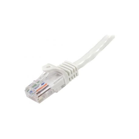 StarTech.com 5m White Cat5e / Cat 5 Snagless Ethernet Patch Cable 5 m - Network cable - RJ-45 (M) to RJ-45 (M) - 5 m - UTP - CAT 5e - snagless, stranded - white - 2