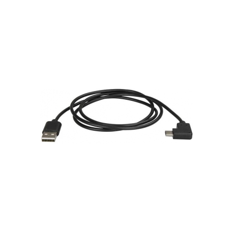 StarTech.com USB to USB C Cable - 1m  /  3 ft - Right Angle USB Cable - USB A to USB C Cable - USB 2.0 Cable - USB Type C Cable (USB2AC1MR) - USB cable - USB (M) straight to USB-C (M) right-angled - USB 2.0 - 1 m - black - 2