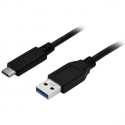 StarTech.com USB to USB C Cable - 1m  /  3 ft - 5Gbps - USB A to USB C - USB Type C - USB Cable Male to Male - USB C to USB (USB315AC1M) - USB cable - USB (M) to USB-C (M) - USB 3.0 - 1 m - black - for P / N: HB30A3A1CST, HB30C3A1CST, HB30C5A2CSC, HB30C5A2CST, HBS304A24A, MST30C2HDPPD