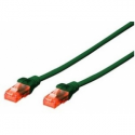 DIGITUS Professional - Patch cable - RJ-45 (M) to RJ-45 (M) - 2 m - UTP - CAT 6 - booted, snagless - black