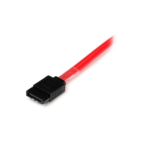 StarTech.com 50cm SFF-8087 to 4x SATA - Internal Mini SAS to SATA Reverse Cable - internal Mini SAS to SATA (SAS8087S4R50) - SATA / SAS cable - Serial ATA 150 / 300 / 600 - 4-Lane - SATA (R) to 36 pin 4i Mini MultiLane (P) - 50 cm - latched - red - 2
