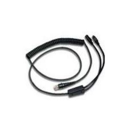 Datalogic - Data cable - PS / 2 (M) - coiled - for DLL 6010-M1; Touch 65 Light, 65 PRO, 90 Light, 90 Pro - 0