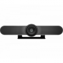 Logitech MeetUp - Conference camera - pan / tilt - colour - 3840 x 2160 - audio - wireless - Bluetooth LE / NFC - USB 3.0 - MJPEG